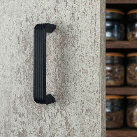Ouvre&Déco – Poignée de meuble SLOT, nylon noir mat entraxe 96 mm (1/5)