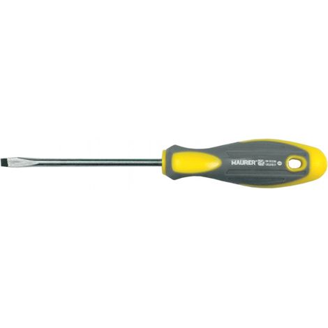 Cacciavite Taglio per Meccanici punta brunita MAURER 4X150 acciaio cromo vanadio