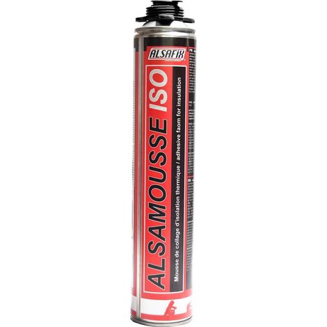 Mousse Polyuréthane de Collage d'Isolation Pistolable Alsamousse Iso - 750 ml - D-Work (1/5)