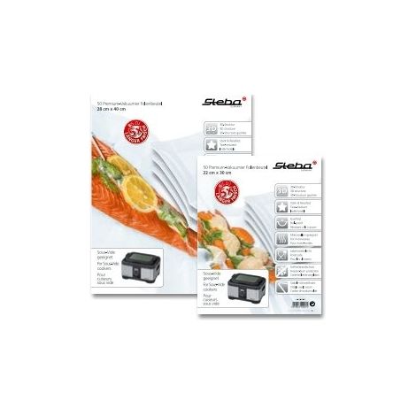 Steba Modèle 932000 sachets sous-vide transparents 22x30 cm