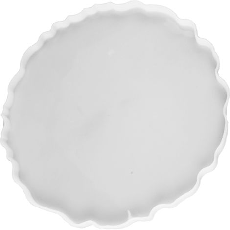 Moule à fruits en silicone réutilisable, facile à nettoyer, grand plateau rond pour artisanat DIY, moule à coupe-fruits MD3487, usage domestique et professionnel (1/5)