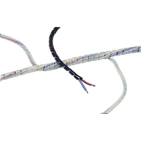 HellermannTyton SBPE4D-PE-BK-5M elektrische Gaine schwarz 5 Meter