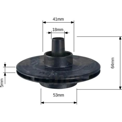 Turbina para bomba PULSO 100M, PUL151.