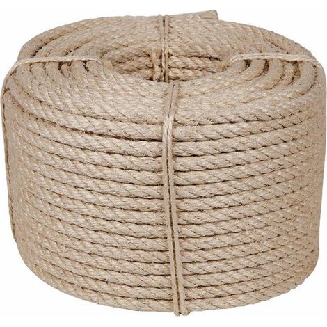 CORDA CAVETTATA SISAL 4C 6 MM