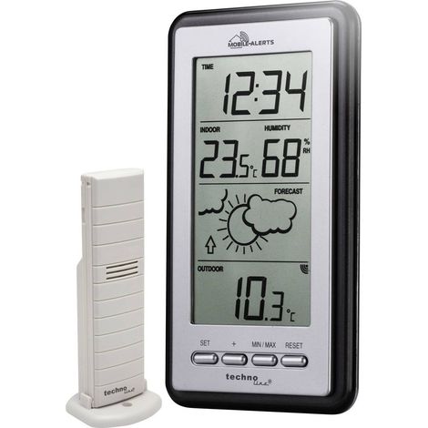 Techno Line MA 10430 Stazione meteo digitale senza fili Numero di sensori max. 1 pz.
