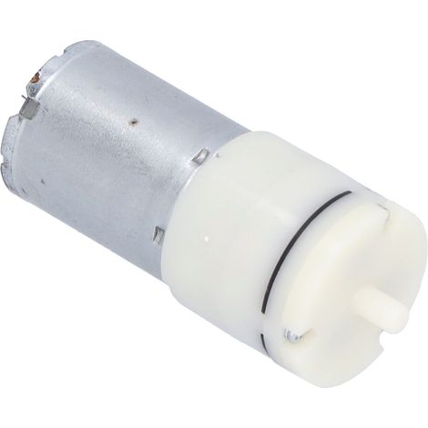 2 Stück Mikro-Vakuumpumpe mit Luftansaugmembran, elektrisch, geräuscharm, 60 kPa, 3,0 l/min, 6 V DC, 370 (1/5)