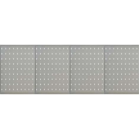 Werkzeugwand 4 Stk. 40×58 cm Stahl vidaXL (1/5)