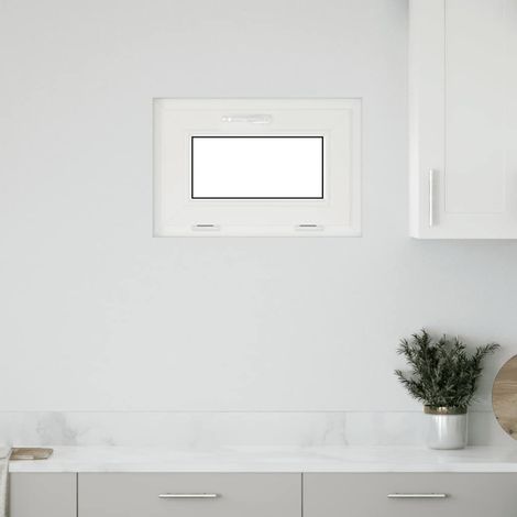 Ventana de sótano "RISOR" 60x40 cm oscilobatiente 2 cristales vidaXL (1/5)