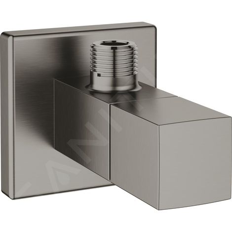 Grohe Eurocube robinet d'arrêt équerre 1/2″, hard graphite brossé (G22012AL0) (1/4)
