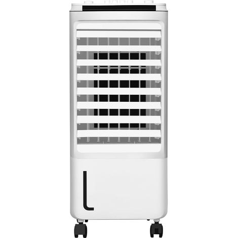 Climatiseur Mobile  Rafraîchisseur d'Air Évaporatif 80 W  Refroidisseur d'Air avec Réservoir d'Eau  3 Vitesses  Oscillation Automatique  Silencieux  Faible Consommation [Classe énergétique F]