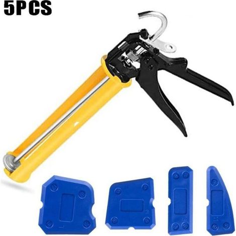 Pistolet A Calfeutrer - Système Double Transmission - Corps Tournant - Pour Cartouches De 310 Ml - 1 Pièce (1/5)