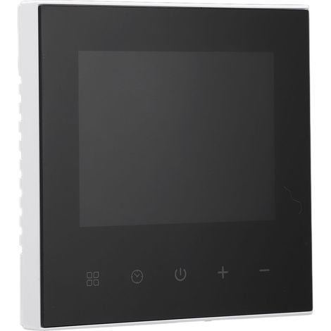 Programmierbarer WLAN-Thermostat mit LCD-Touchscreen, Sprachsteuerung und App. Temperaturregler, 100–240 V, für Unterputzmontage. (1/5)