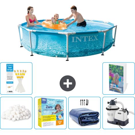 Frame Pool Rund - 305x76 cm - 7-teilig S75