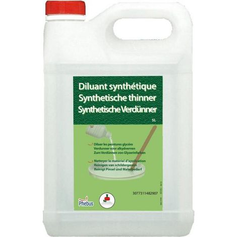 Diluant synthétique bidon 5L - MIEUXA - 314 283 (1/2)