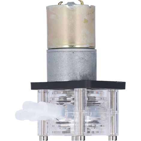 Pompe péristaltique silencieuse anti-corrosion 12V, débit 0‑400ml/min, pour liquides visqueux, grand débit (1/5)