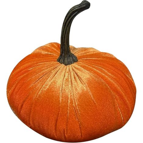 Coussin décoratif citrouille en peluche 3D 20 cm, oreiller Halloween moelleux pour canapé, salon, chambre, housse amovible, orange, coussin de siège confortable pour décoration automnale (1/5)
