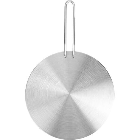 Stainless Steel Heat Diffuser Plate, Induction Hob Converter, Electric and Gas Hob, Suitable for Cast Iron Pans (24cm) (1/5)