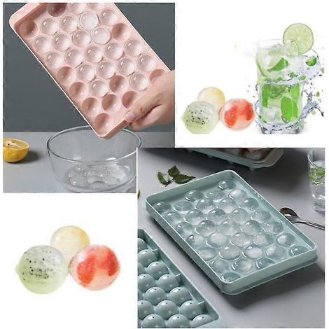 HONORNIC - Lot de 2 boules de glace / boules de glace / balles de glace / forme de glace, chocolat / forme de gelée multifol (1/5)