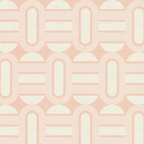 Papier peint Géométrique Rose Retro Chic A.S. Création (1/4)