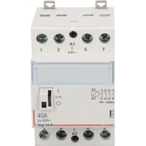 Modulares Schütz 40A 4Z 0R 24V AC SM340 /mit Manipulator/ 412518