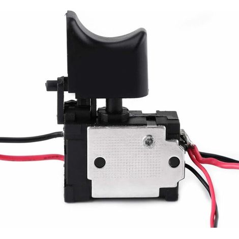 Interrupteur à gâchette de commande de vitesse de perceuse sans fil, batterie au lithium 7,2 V-24 V Interrupteur à gâchette de commande de vitesse de perceuse sans fil avec petite lumière, régul (1/4)