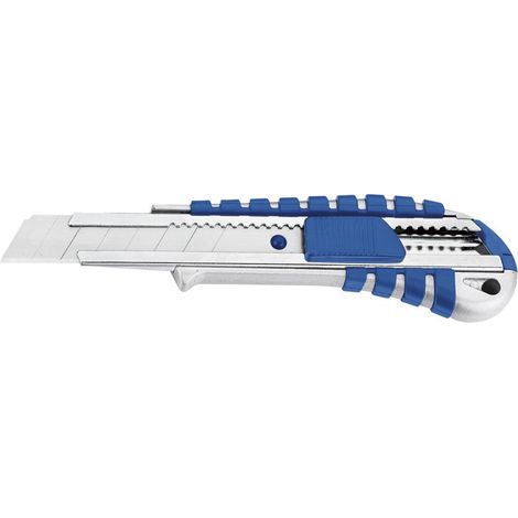 Cuttermesser Zink-Druckguss-Gehäuse 18 mm mit 1 Klinge FORUM