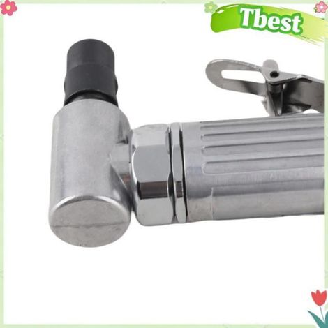 Meuleuse Pneumatique - Angle Droit 90 Degres - 20000 Tr Min - Pour Meulage Polissage Ebavurage - Ensemble Complet 1 Unite (1/5)