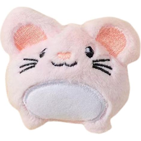 Peluche pour chat résistante aux morsures, douce et exquise, en forme d'ourson de dessin animé, jouet à mâcher pour chaton à l'herbe à chat (1/5)