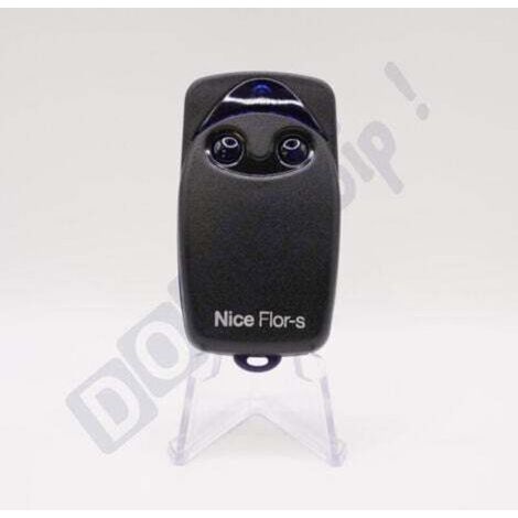 Télécommande nice flo2rs - 2 canaux 433.92 mhz - compatible récepteurs flox2r/floxi2r/ox2/ox4t - programmation sécurisée - pile fournie - ne pas confondre avec flo2 (1/5)
