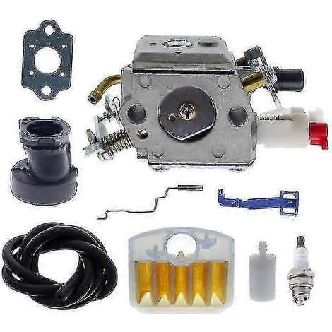 Carburateur pour tronçonneuse Husqvarna 340 345 346 XP 350 351 353, remplace c3-el18b 503283208, carburateur monotube 2024 hwy (1/4)