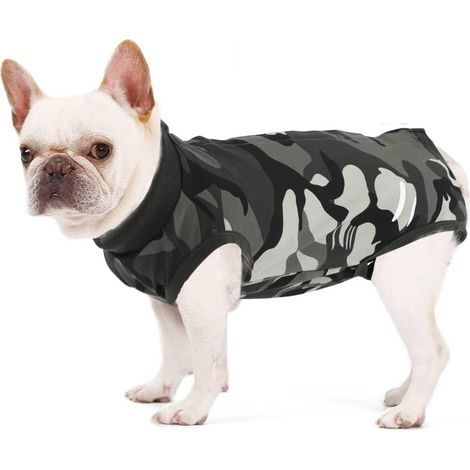 Pet Abdominal Wound Surgery Recovery Breathable Clothing (Camouflage, XXL) (1/5)