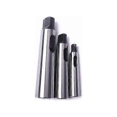 Adaptateur réducteur conique Morse pour fraiseuses et tours MT1 vers MT2, MT3 vers MT2, MT3 vers MT4, 3 pièces XQJ (1/5)