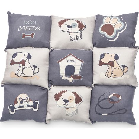 Coussin pour chien, fond antidérapant, 55 x 45 cm (1/2)