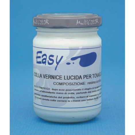 Easy Colla Vernice Lucida Tovaglioli 130 ml