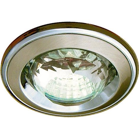 Spot encastré rond nickel mat cristal MR16 Candellux