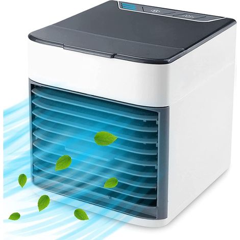 None/Brand Mini Portable USB Air Conditioner - Personal Air Cooler with 3 Speed Levels (1/5)
