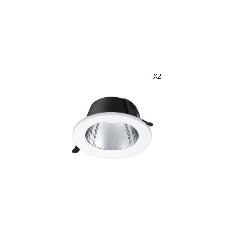 Lot de 2 Spots LED Encastrable Ø150mm PHILIPS Ledinaire 24W 1200lm 60D - DN070B (1/4)