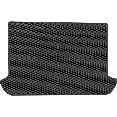 Alfombrilla de maletero de EVA para Fiat Doblo I Kombivan (2000-2010), diseño de panal de abeja - NEGRO (1/5)