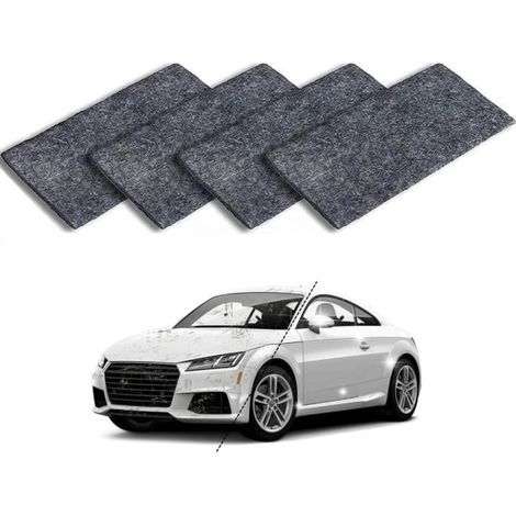 4pcs Nano Sparkle Cloth,Anti Rayure Voiture Réparer Tissu, Efface Rayures Chiffon Voiture,Polish Entretien Polissage l’Entretien (1/4)