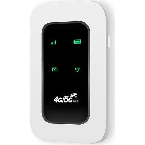 Router Wifi Portátil - 5G 4G LTE - Ranura Para Tarjeta SIM - Para Viajes - 1 Unidad (1/5)