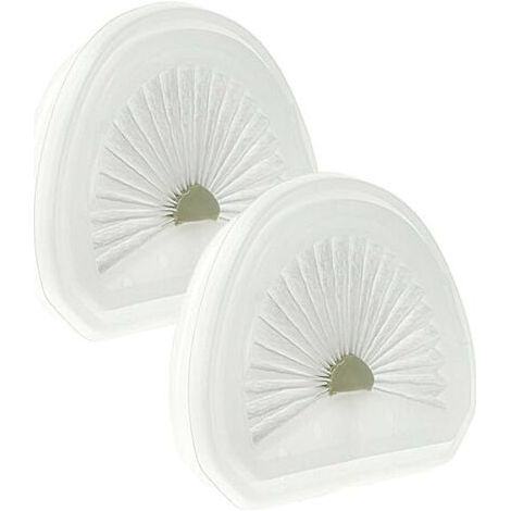 Kit de 2x Filtres d'aspirateur compatible avec Black & Decker Dustbuster série VLPF10 HLVA315J 320J 325J - Filtre à saleté (1/5)
