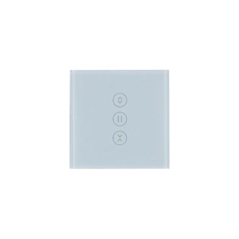 WiFi Interrupteur Volet Roulant Interrupteur Mural de Rideau Compatible avec Alexa et Google Home【Besoin d'une Ligne Neutre】 (1/5)