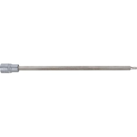 KS TOOLS  1/2"  Vaso  de  punta  Torx  con  perforación  300  mm  TB30  -  911.1624-300