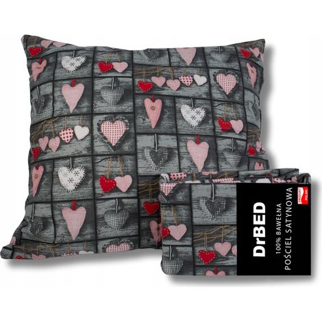 Bettwäsche-Set 160x200 Baumwolle 100% VALENTINSTAG Hochwertige Kissenbezüge (1/4)
