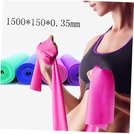 Bandes de résistance fitness 3 pièces silicone, niveaux progressifs, entraînement full body (1/5)