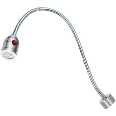 Lampe Magnétique à Col de Cygne, Lampe de Travail LED à Col de Cygne 5 W 24 V Longueur du Tube 500 Mm Lampe à Outils à Base Magnétique pour la Réparation d'établi (1/4)