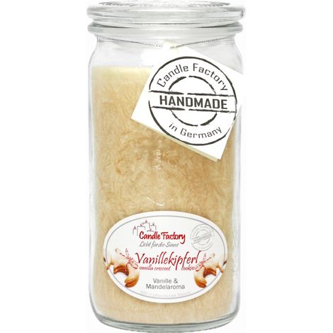 Candle Factory Mini Jumbo Vanillekipferl Duftkerze Dekokerze 307187