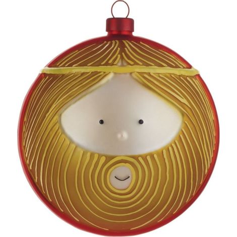 Boule de Noël en Verre Soufflé, decorée à la Main, Set de 4 Pièces Multicolore 9,00 x 9,00 x 26,50 cm (1/3)