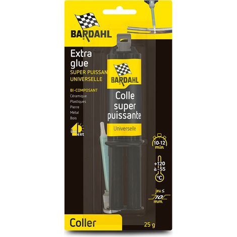 Extra glue super puissante, 25g, 12 minutes - Bardahl