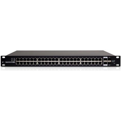 Ubiquiti EdgeSwitch ES-48-500W Managed PoE, Switch Gigabit con SFP,negro